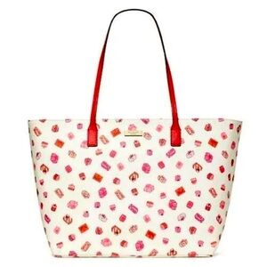 NWT Kate Spade Shore Street Margareta Gifts Printed Large Saffiano Tote $299